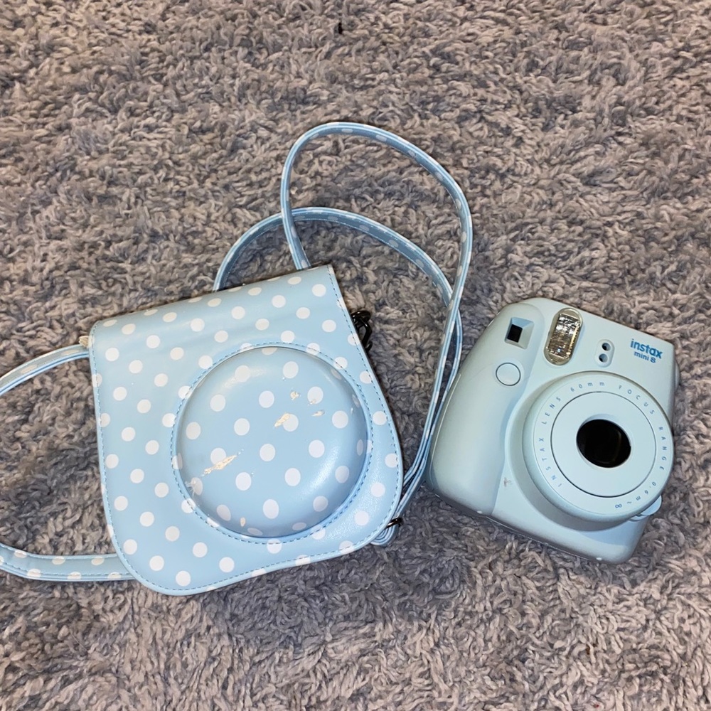 Polaroid and case